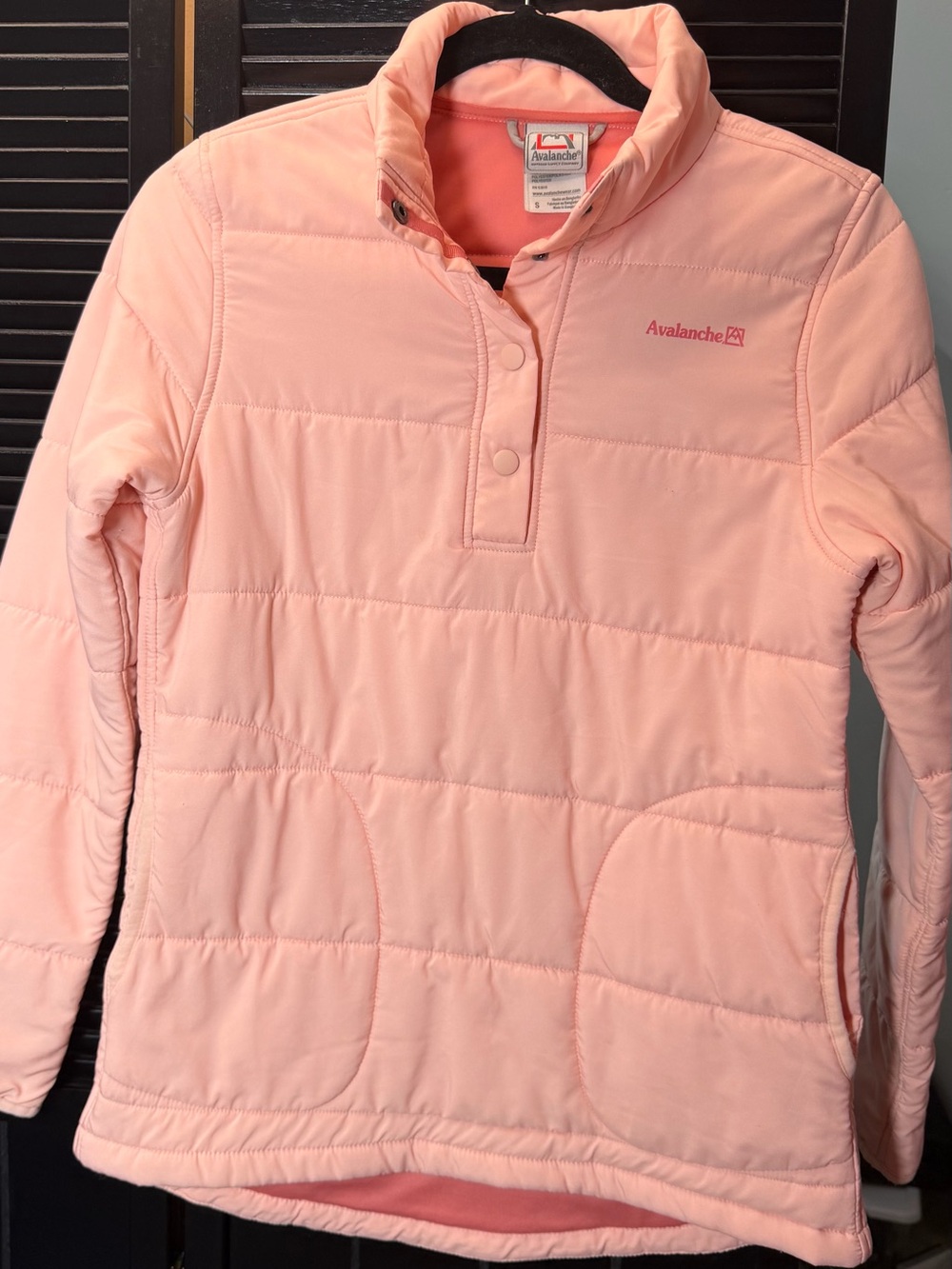 Avalanche women Light Pink Quilted Pullover Puffer